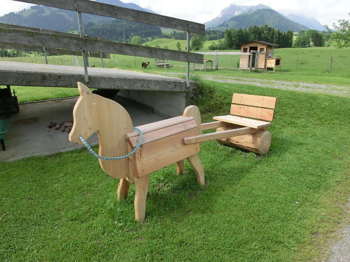 Bio-Bauernhof Bachangerhof Kössen Екстериор снимка
